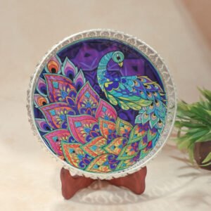 German Silver Pichwai tray